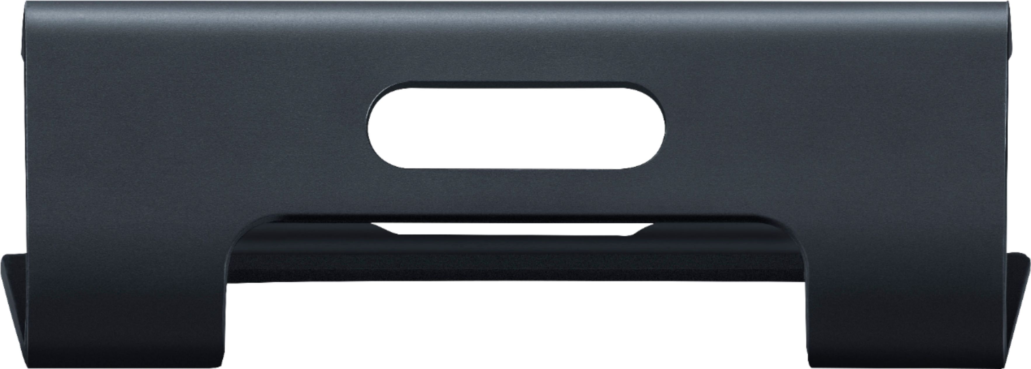 Angle View: Razer Laptop Stand: Ergonomic Design - Anodized Aluminum Construction - Black