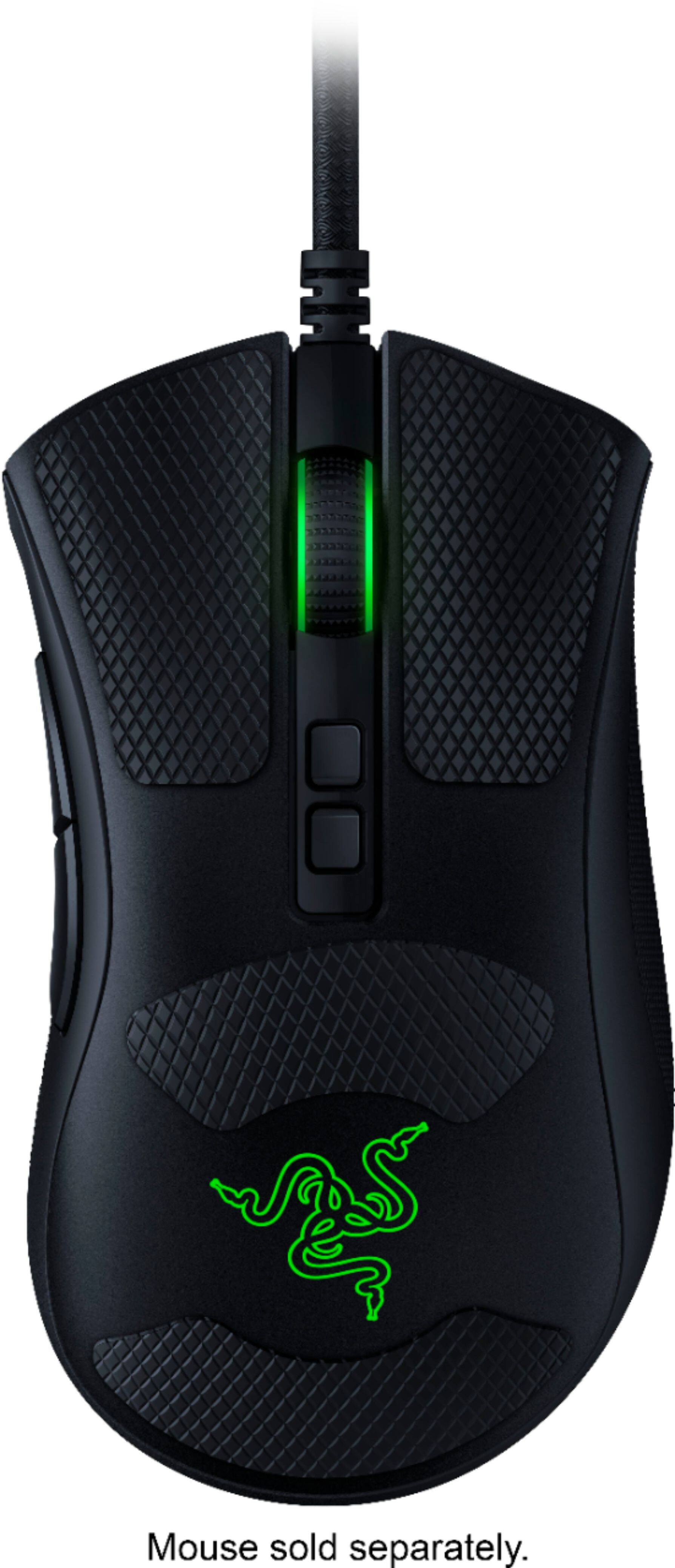 Alt View 12. Razer - Mouse Grip Tape Compatible with Razer DeathAdder V2 Family of Mice - Black.