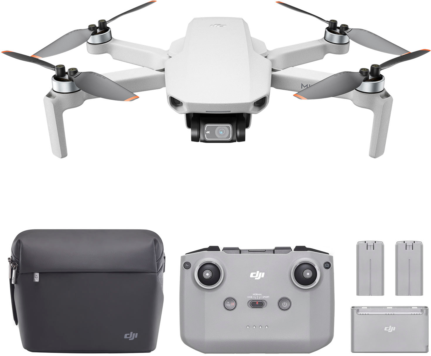 DJI Mini 2 Fly Combo Drone with Remote Control CP.MA.00000306.01 - Buy