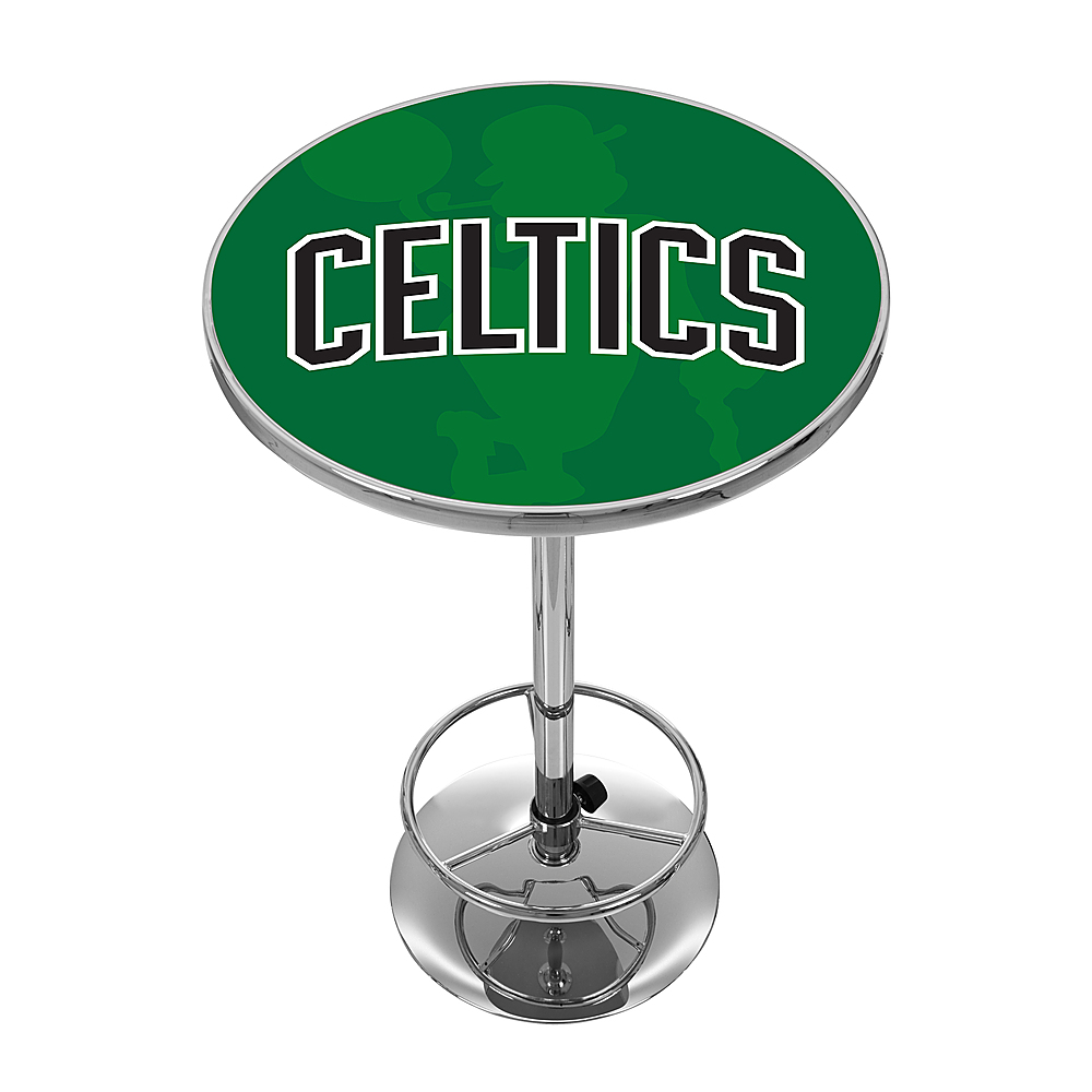 Boston Celtics NBA Fade Chrome Pub Table - Green, Black, White