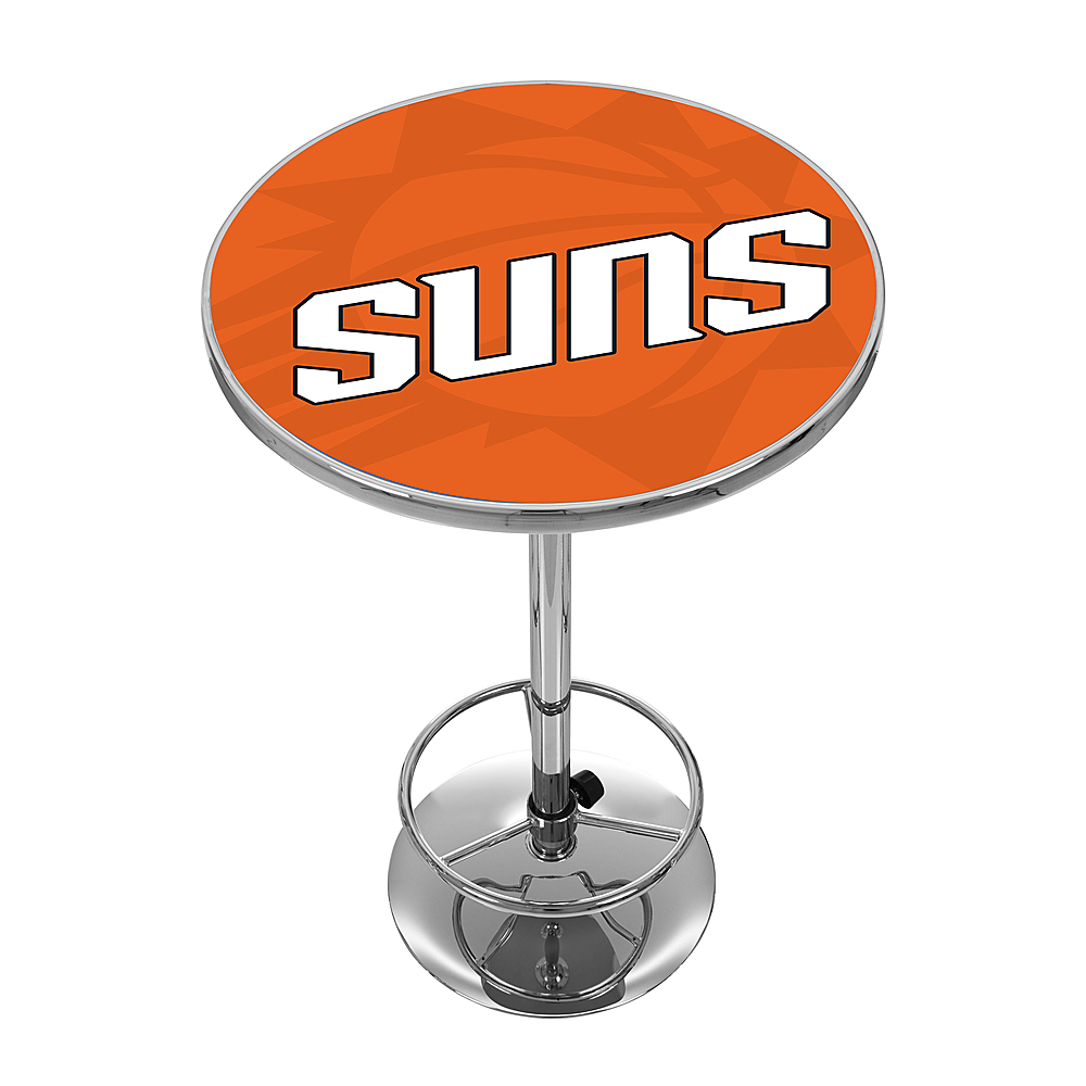 Phoenix Suns NBA Fade Chrome Pub Table - Orange, White, Black