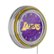 Alt View Zoom 11. L.A. Lakers NBA Fade Chrome Double Ring Neon Clock - Purple, Gold.