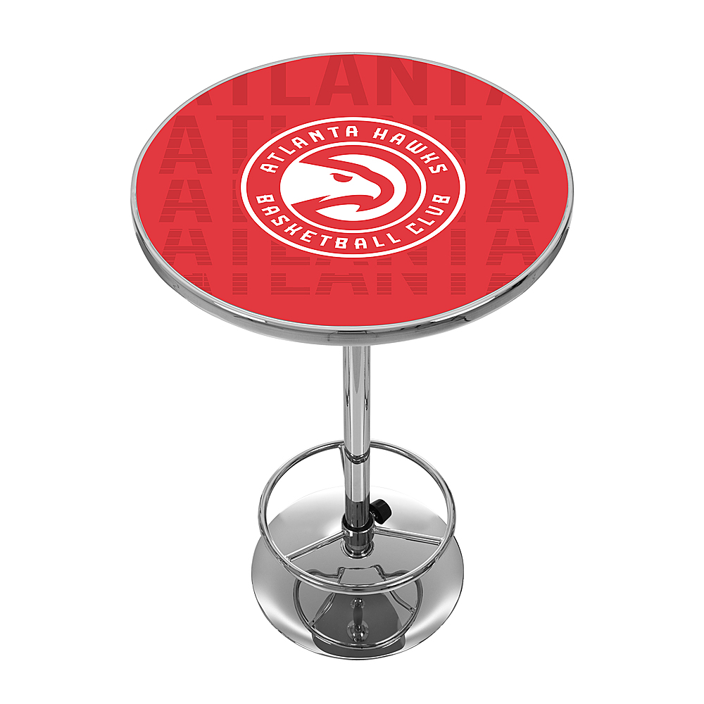 Atlanta Hawks NBA City Chrome Pub Table - Red, White