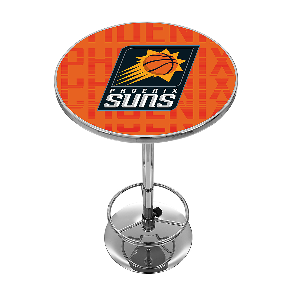 Phoenix Suns NBA City Chrome Pub Table - Orange, Black, Gray, Yellow