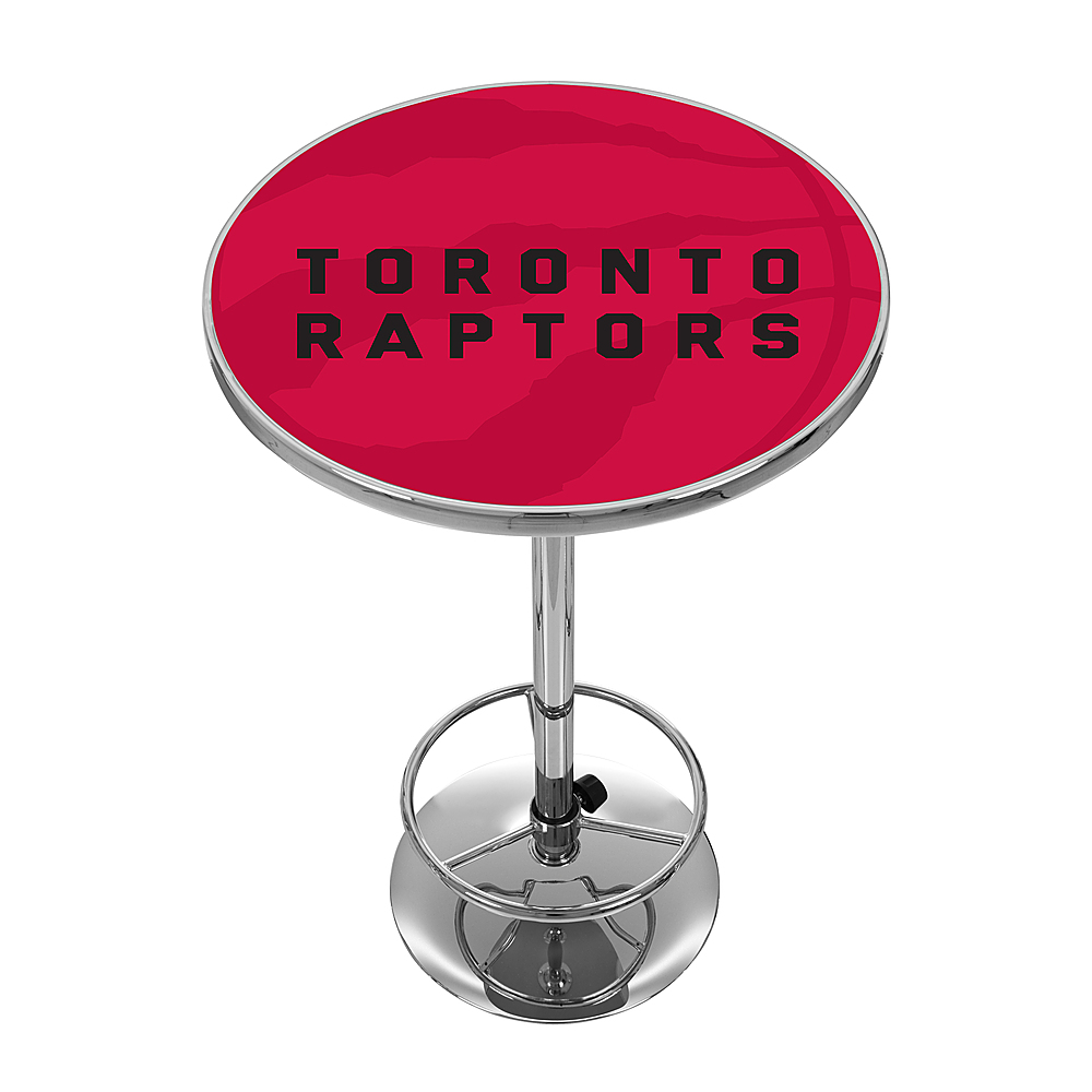 Toronto Raptors NBA Fade Chrome Pub Table - Red, Black