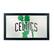 Alt View 11. NBA - Boston Celtics NBA Fade Framed Bar Mirror - Green, Black, White.