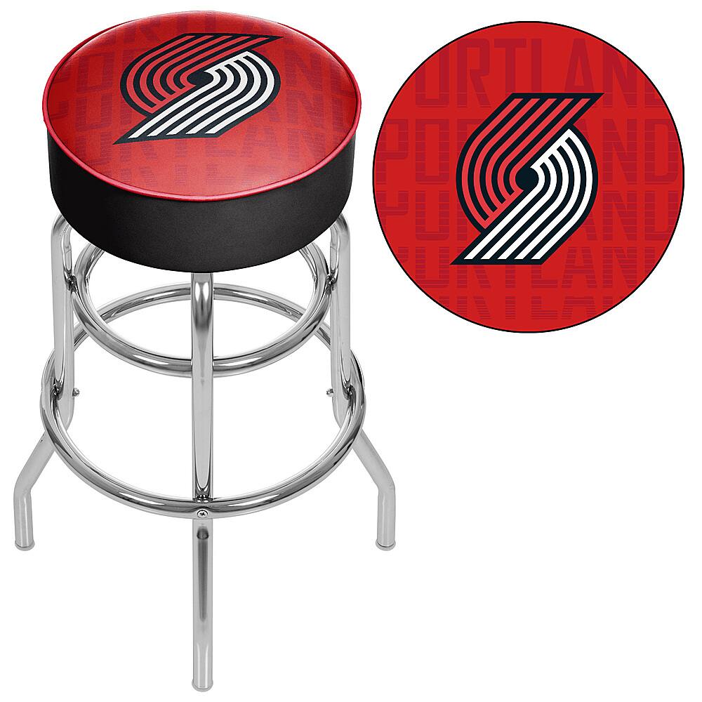 nascar padded swivel bar stool