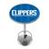 Alt View 11. NBA - L.A. Clippers NBA Fade Chrome Pub Table - Blue, White.