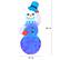 Alt View 12. Novelty Lights - 7’ Inflatable Swirling Lights Snowman with tipping Hat - White.