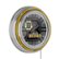 Alt View Zoom 11. Boston Bruins NHL Watermark Chrome Double Ring Neon Clock - Black, Gold, White.