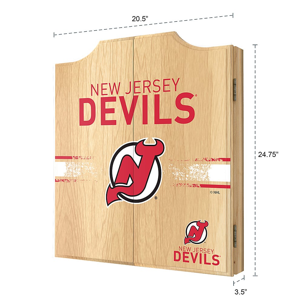Best Buy New Jersey Devils NHL Dart Set with Darts and Board