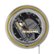 Alt View Zoom 12. Pittsburgh Penguins NHL Watermark Chrome Double Ring Neon Clock - Black, Gold, White.