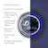 Alt View 14. NHL - Tampa Bay Lightning NHL Watermark Chrome Double Ring Neon Clock - Blue, White, Silver.