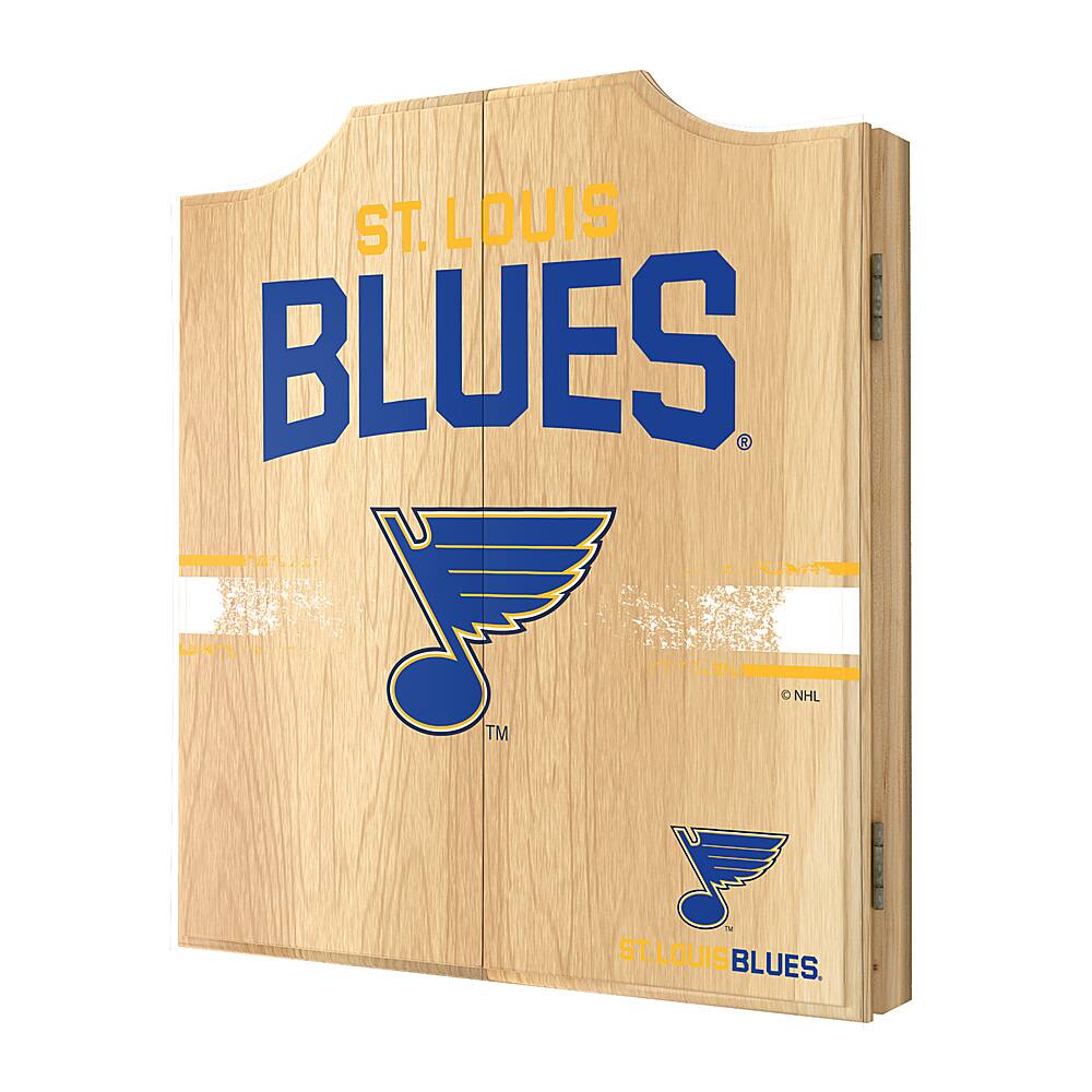 St. Louis Blues Dartboard Cabinet