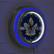 Alt View 16. NHL - Toronto Maple Leafs NHL Chrome Double Ring Neon Clock - Blue, White.
