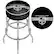 Alt View 12. NHL - Los Angeles Kings NHL Padded Swivel Bar Stool - Silver, Black, White.