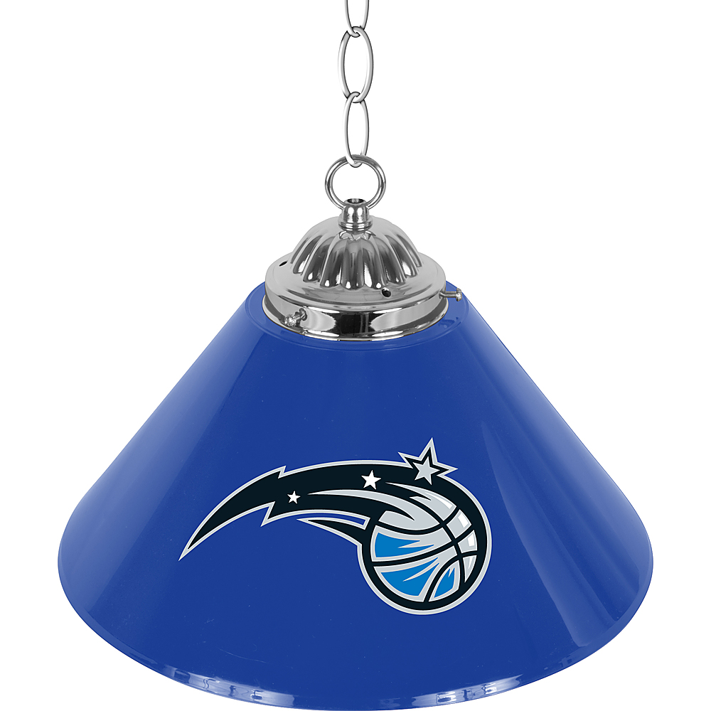 Orlando Magic NBA Single Shade Bar Lamp - Blue, Black, Silver