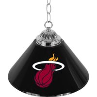 Miami Heat NBA Single Shade Bar Lamp - Red, Yellow, Black - Alt_View_Zoom_11