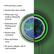 Alt View 14. NBA - Minnesota Timberwolves NBA Hardwood Classics Chrome Double Ring Neon Clock - Dark Blue, Blue, Silver, Aurora Green.