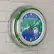 Alt View 15. NBA - Minnesota Timberwolves NBA Hardwood Classics Chrome Double Ring Neon Clock - Dark Blue, Blue, Silver, Aurora Green.