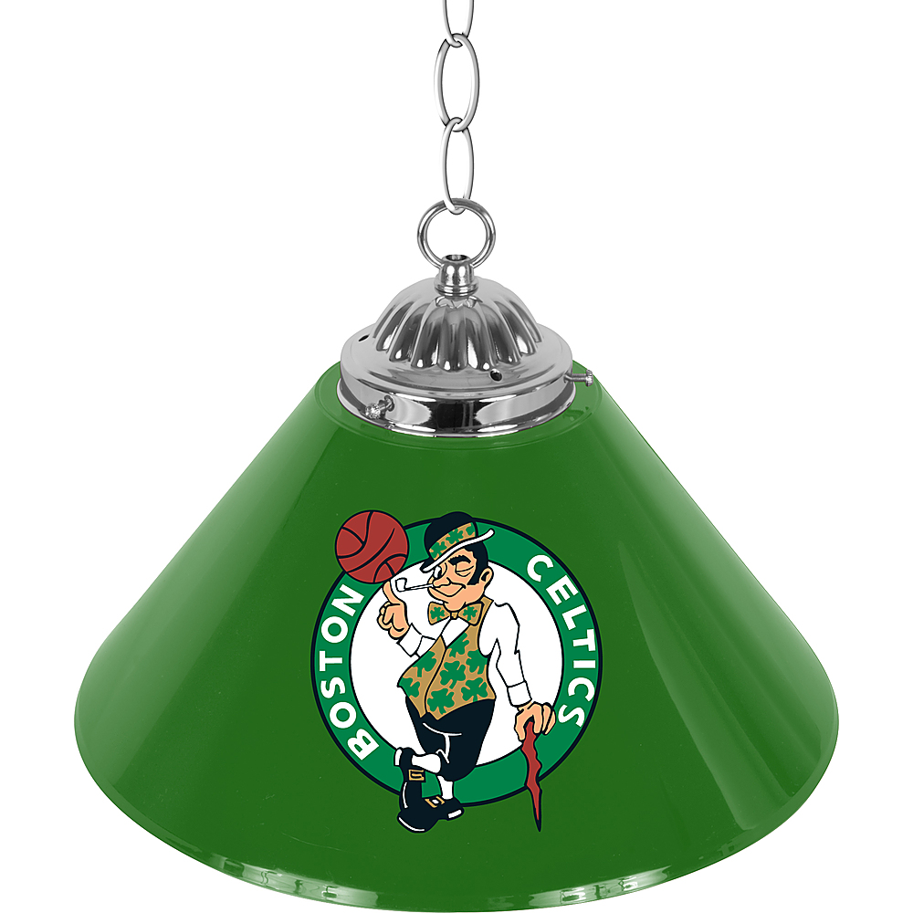 Boston Celtics NBA Single Shade Bar Lamp - Green, Black, White