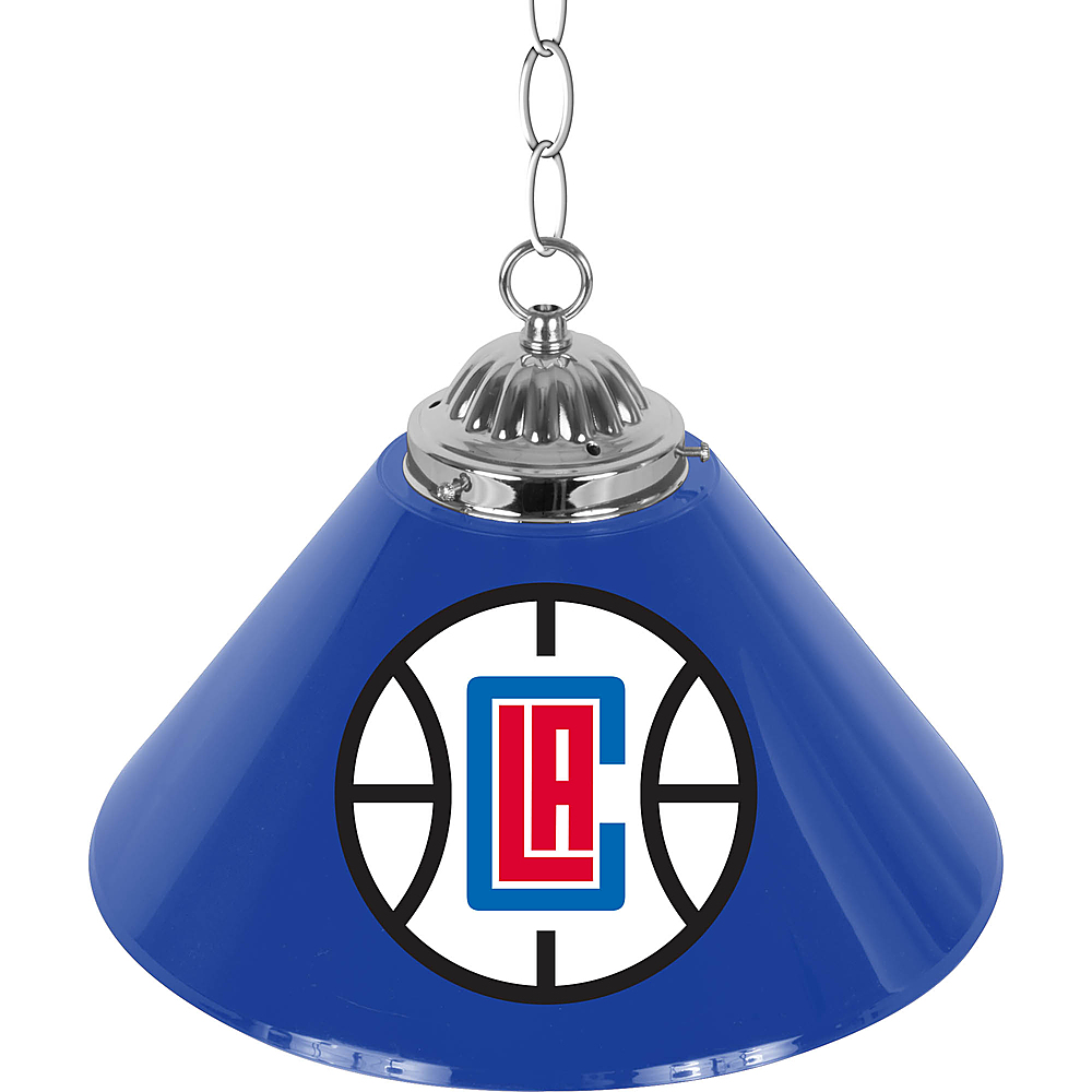 Los Angeles Clippers NBA Single Shade Bar Lamp - Royal Blue, Red