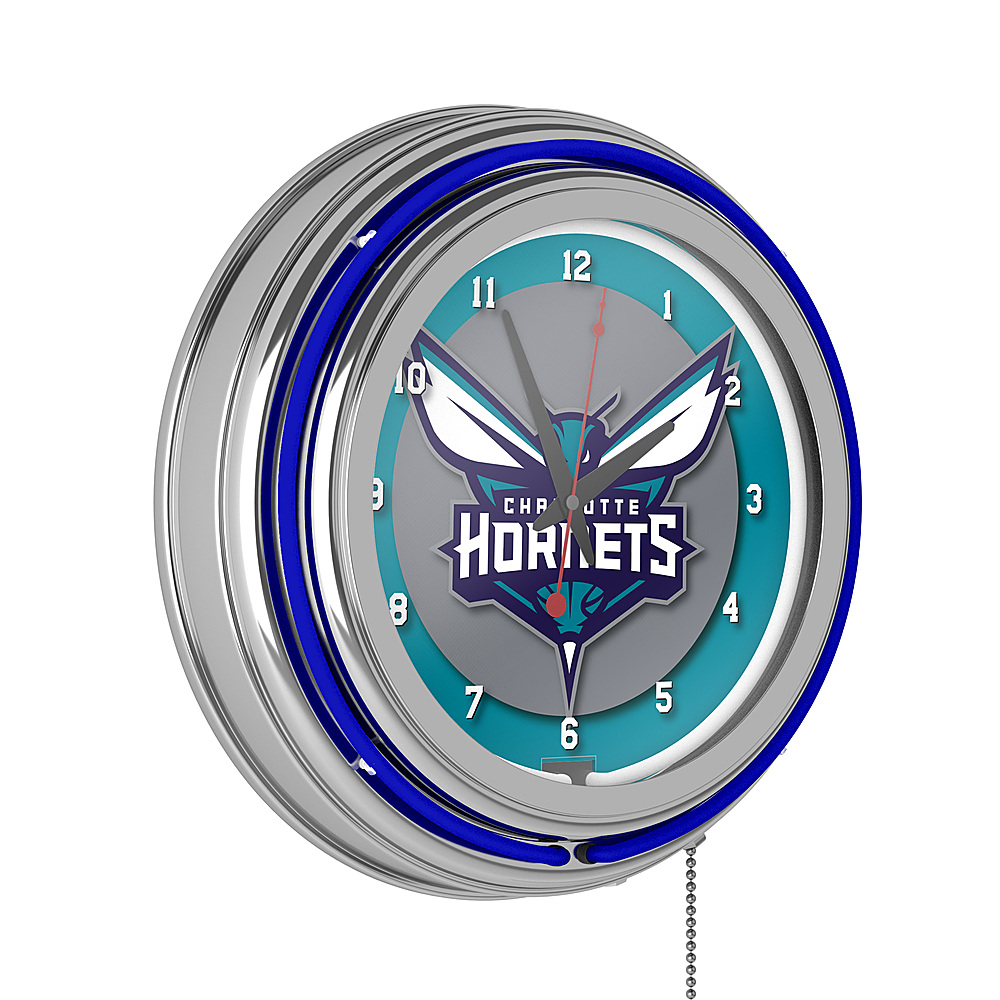 Best Buy: St. Louis Blues NHL Watermark Chrome Double Ring Neon Clock Blue,  Gold, White NHL1400-SLB-WM