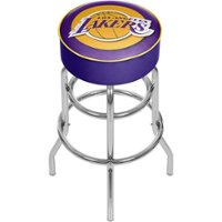 Los Angeles Lakers NBA Padded Swivel Bar Stool - Purple, Gold - Alt_View_Zoom_11