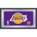 Alt View Zoom 11. L.A. Lakers NBA Framed Bar Mirror - Purple, Gold.