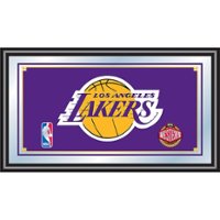 L.A. Lakers NBA Framed Bar Mirror - Purple, Gold - Alt_View_Zoom_11