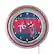 Alt View 12. NBA - Philadelphia 76ers NBA Hardwood Classics Chrome Double Ring Neon Clock - Royal Blue, Red, White.