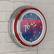 Alt View 15. NBA - Philadelphia 76ers NBA Hardwood Classics Chrome Double Ring Neon Clock - Royal Blue, Red, White.