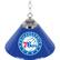 Alt View 11. NBA - Philadelphia 76ers NBA Single Shade Bar Lamp - Royal Blue, Red, White.