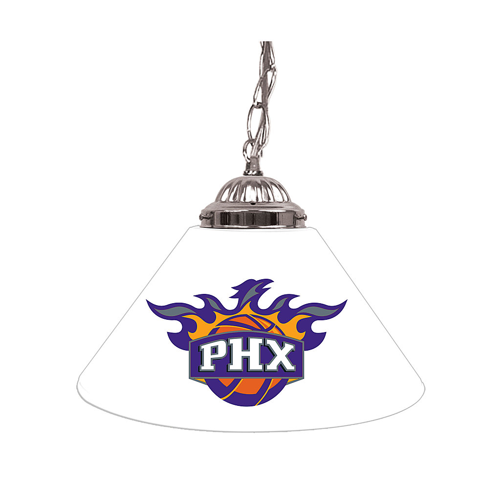 Phoenix Suns NBA Single Shade Bar Lamp - Purple, Orange, Gray