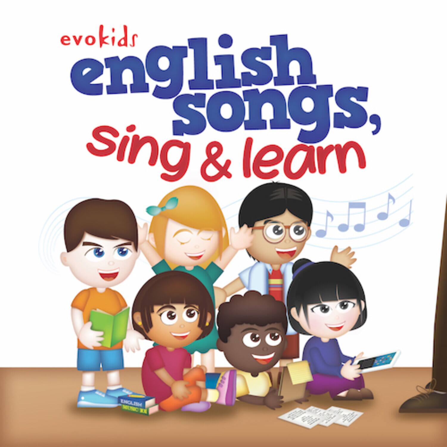 evokids  
english songs,  
sing & learn