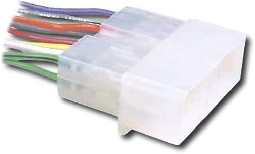 Angle. Metra - Radio Harness for Select 1986-1996 Jeep Dodge Wrangler Cherokee Comanche Grand Wagoneer Premier - Multi.