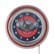 Alt View 12. NBA - New Orleans Pelicans NBA Chrome Double Ring Neon Clock - Navy, Gold, Red.