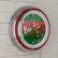 Alt View 15. NBA - Milwaukee Bucks NBA Hardwood Classics Chrome Double Ring Neon Clock - Dark Green, Tan, Red.