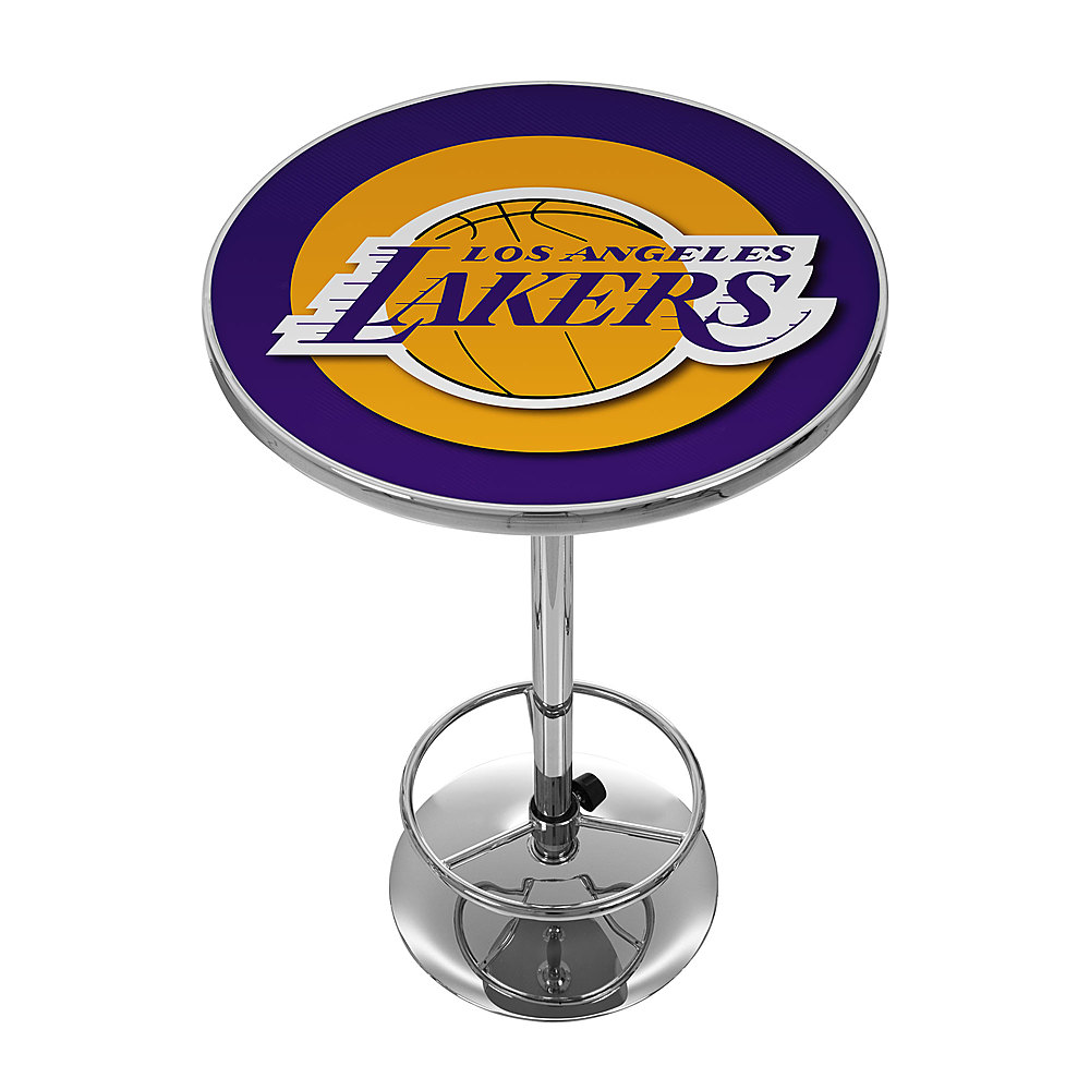 L.A. Lakers NBA Chrome Pub Table - Purple, Gold