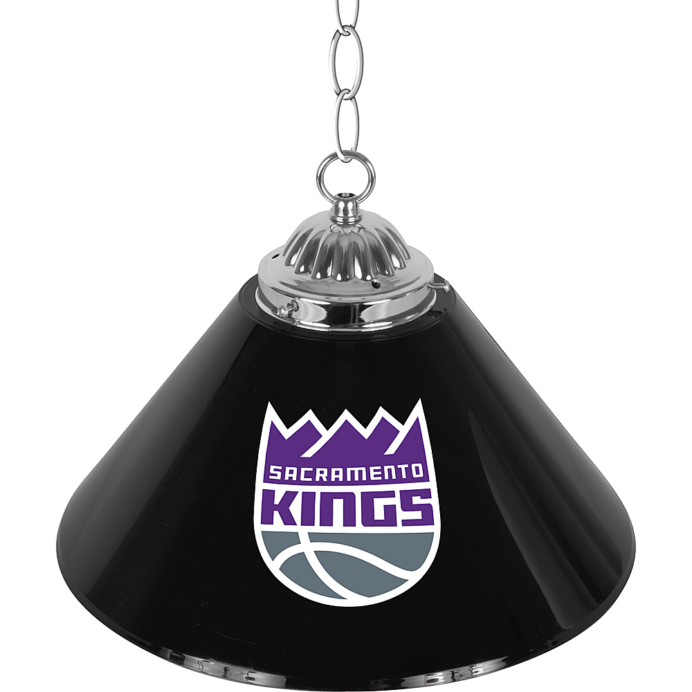 Sacramento Kings NBA Single Shade Bar Lamp - Purple, Silver, Black