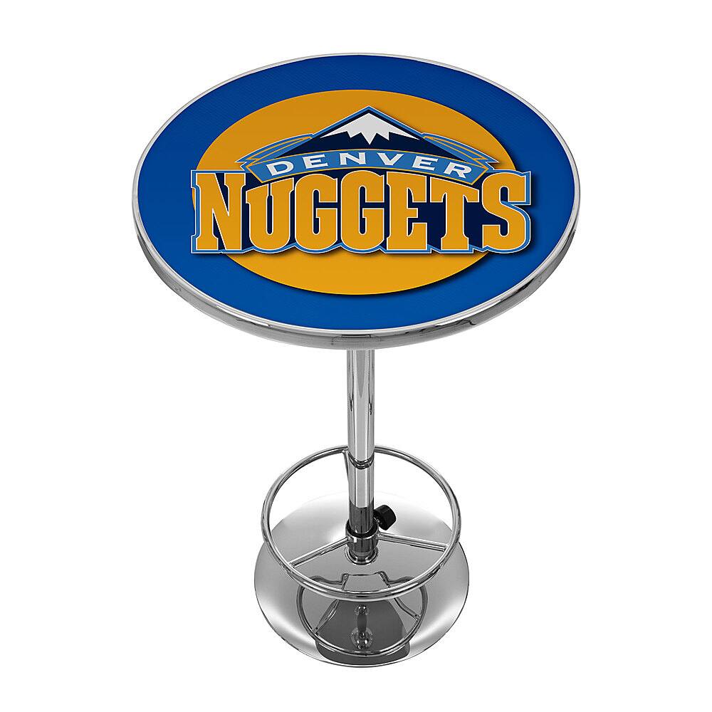 Denver Nuggets NBA Chrome Pub Table - Blue, Yellow, White