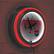 Alt View 16. NBA - Sacramento Kings NBA Hardwood Classics Chrome Double Ring Neon Clock - Red, Blue.