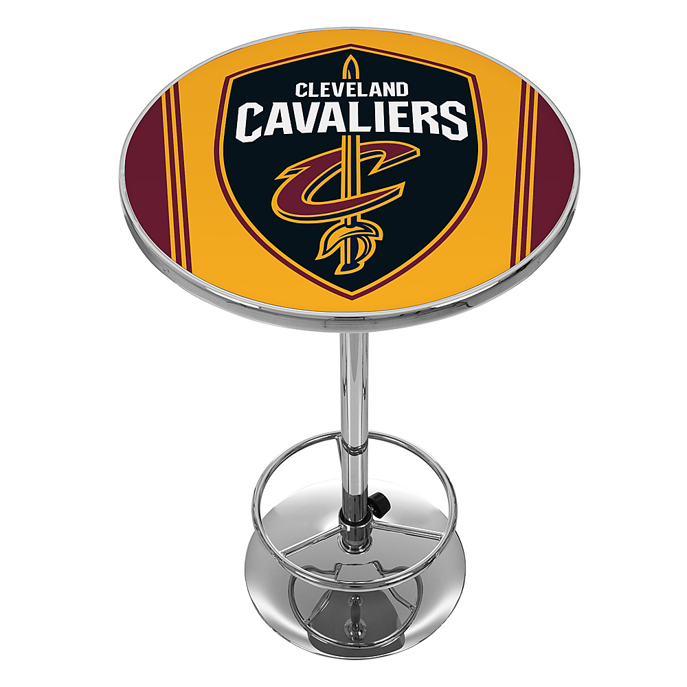 Cleveland Cavaliers NBA Chrome Pub Table - Wine, Gold
