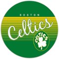 Alt View Zoom 17. Boston Celtics NBA Hardwood Classics Chrome Double Ring Neon - Green, Yellow, White.