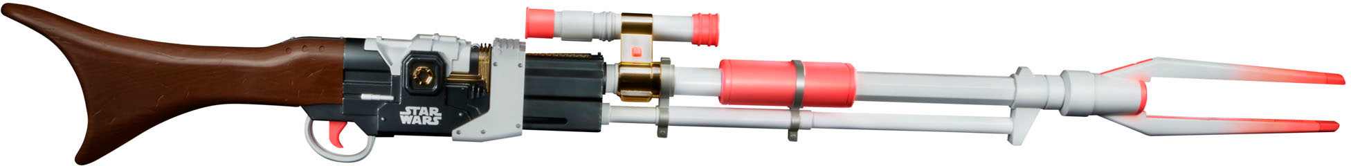 Nerf Star Wars Amban Phase-pulse Blaster, The Mandalorian, Scope, 10 Nerf  Elite Darts, 50.25 Inches Long - Nerf