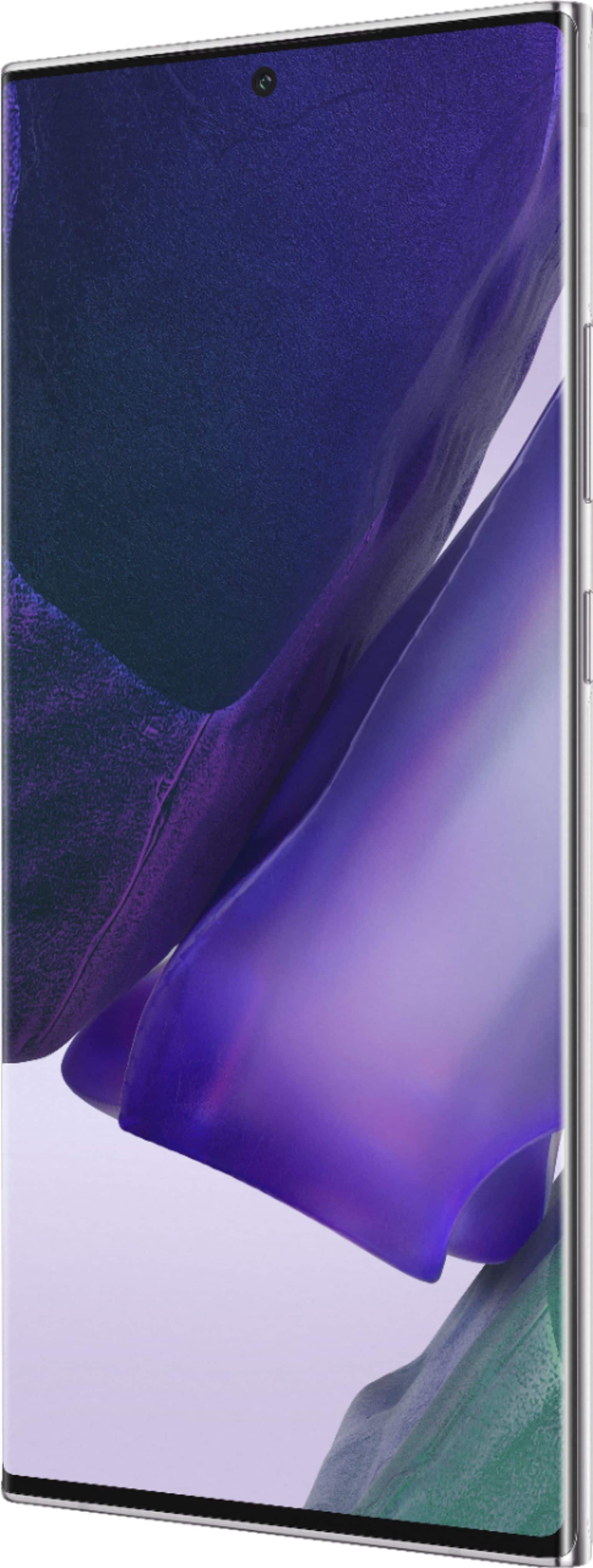 Alt View 18. Samsung - Geek Squad Certified Refurbished Galaxy Note20 Ultra 5G 128GB (Unlocked) - Mystic White.