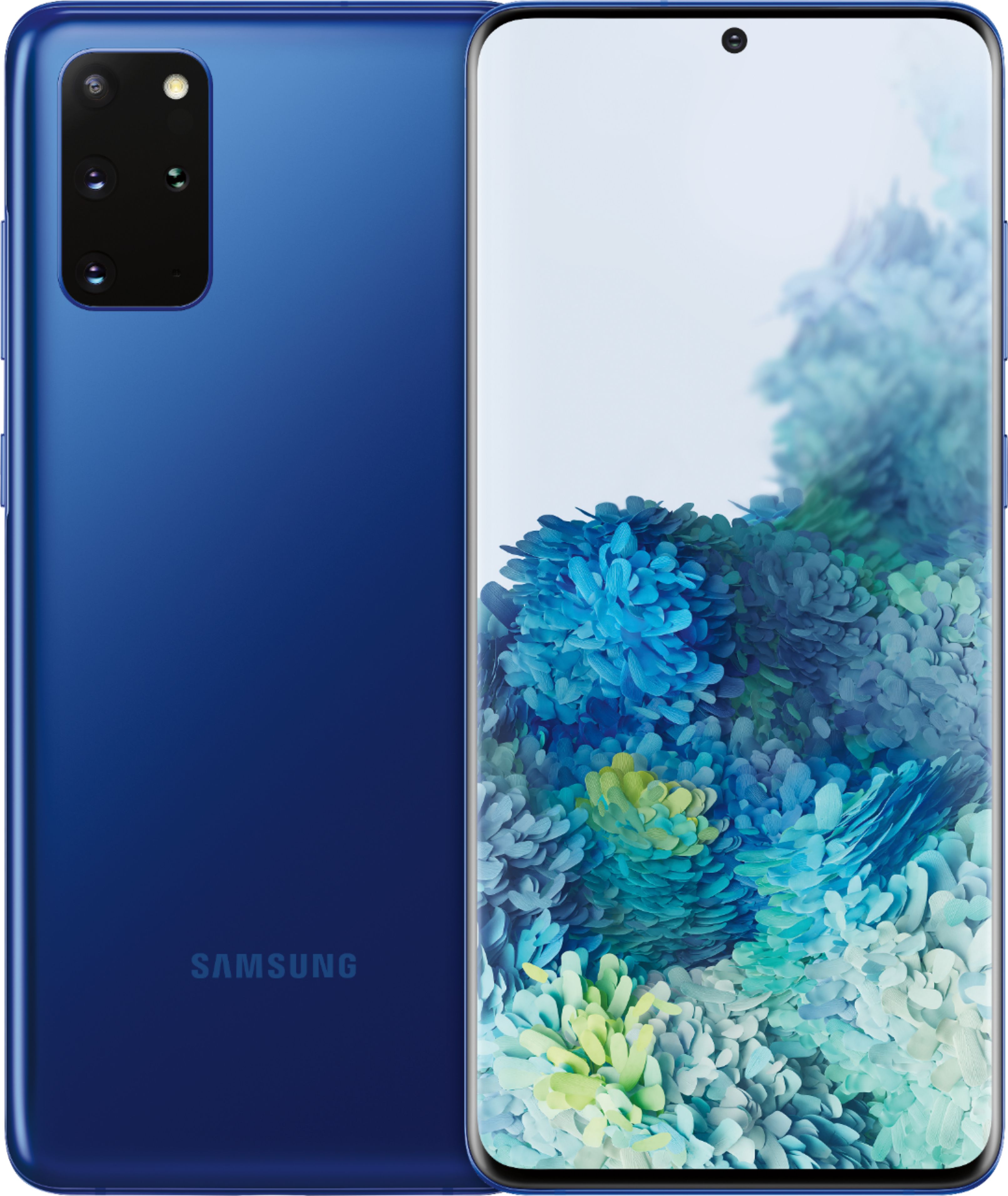 Samsung Geek Squad Certified Refurbished Galaxy S20+ 5G Enabled 128GB  (Unlocked) Aura Blue GSRF SM-G986UZBAXAA - Best Buy