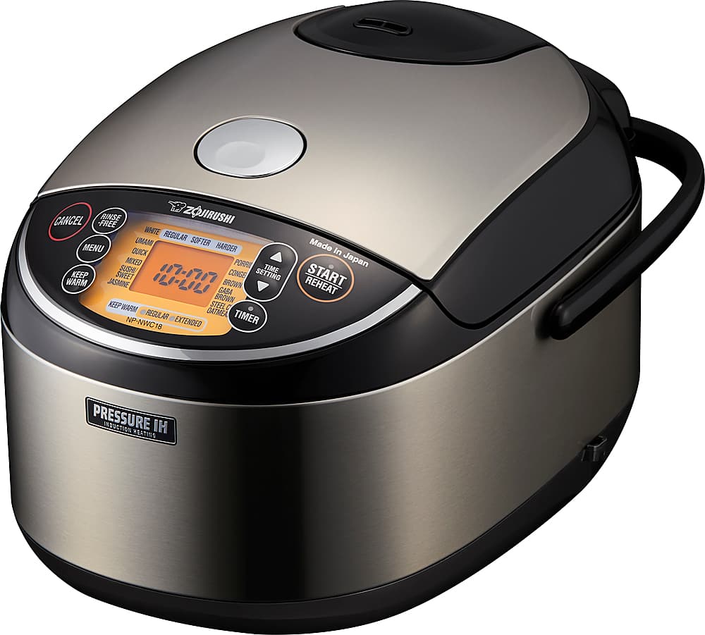 Zojirushi 10 Cup Pressure Induction Heating Rice Cooker Stainless