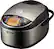 Angle. Zojirushi - 10 Cup Pressure Induction Heating Rice Cooker - Stainless Steel Black.