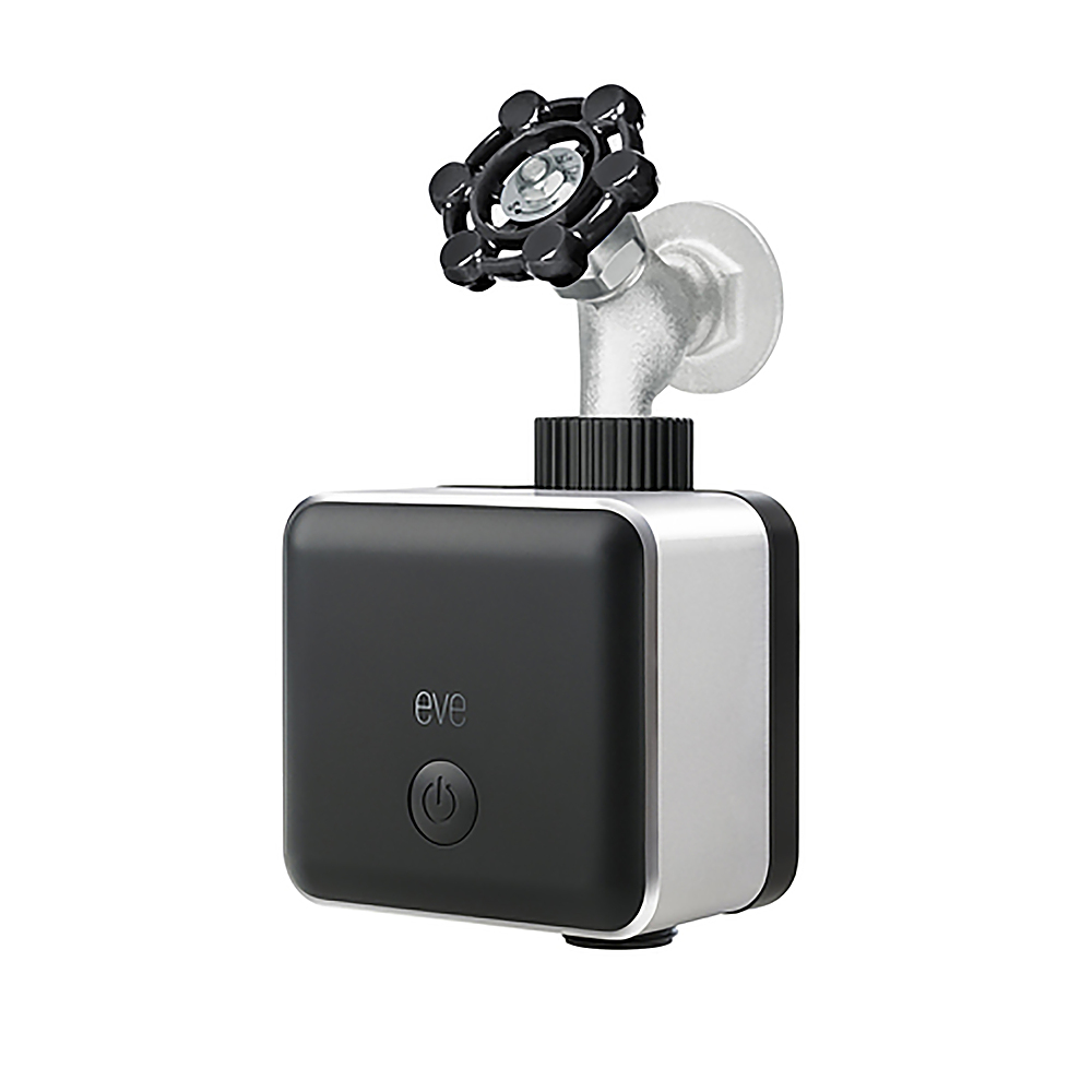 Angle View: Eve - Aqua Smart Water Controller - Black, Silver